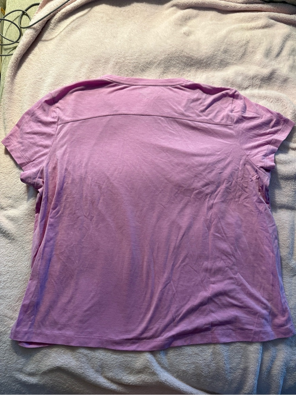 Avia Light Purple Short-Sleeve Crewneck Athletic Tee - Picture 3 of 4